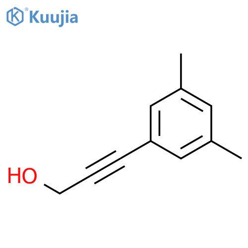 2-Propyn-1-ol, 3-(3,5-dimethylphenyl)- structure