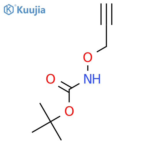 Carbamic acid, (2-propynyloxy)-, 1,1-dimethylethyl ester (9CI) structure