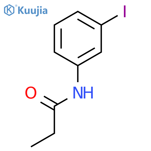 Propanamide, N-(3-iodophenyl)- structure