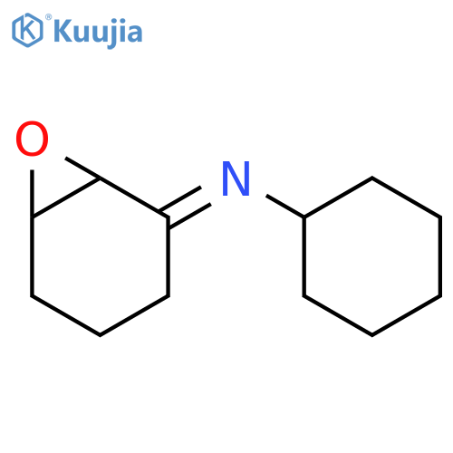 (2E)-N-Cyclohexyl-7-oxabicyclo[4.1.0]heptan-2-imine structure