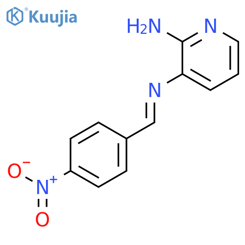 2,3-PYRIDINEDIAMINE, N3-[(4-NITROPHENYL)METHYLENE]- structure
