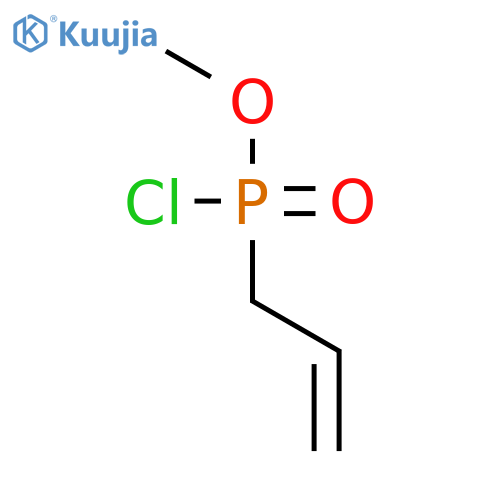 PHOSPHONOCHLORIDIC ACID, 2-PROPENYL-, METHYL ESTER structure