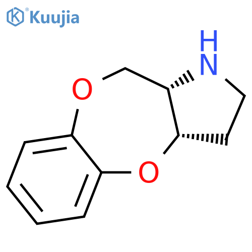 [1,5]Benzodioxepino[3,2-b]pyrrole, 1,2,3,3a,10,10a-hexahydro-, cis- structure