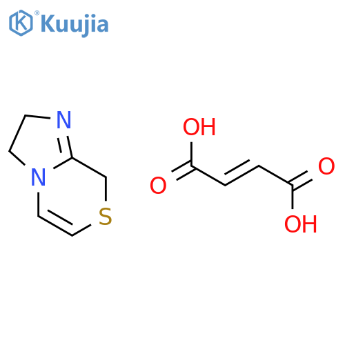3H-IMIDAZO[2,1-C][1,4]THIAZINE, 2,8-DIHYDRO-, (2E)-2-BUTENEDIOATE (1:1) structure