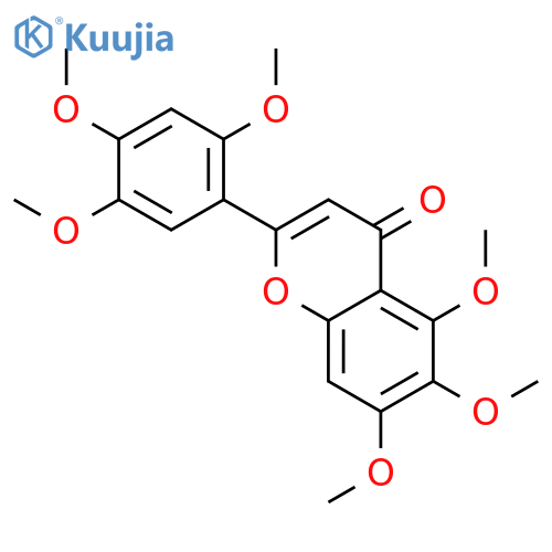 2',4',5,5',6,7-hexamethoxyflavone structure