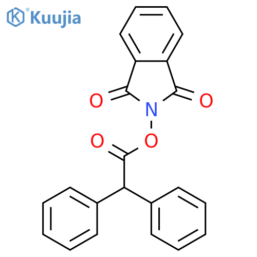 1H-ISOINDOLE-1,3(2H)-DIONE, 2-[(DIPHENYLACETYL)OXY]- structure