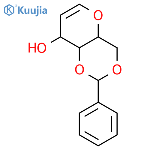 4,6-O-BENZYLIDENE-D-GLUCAL structure