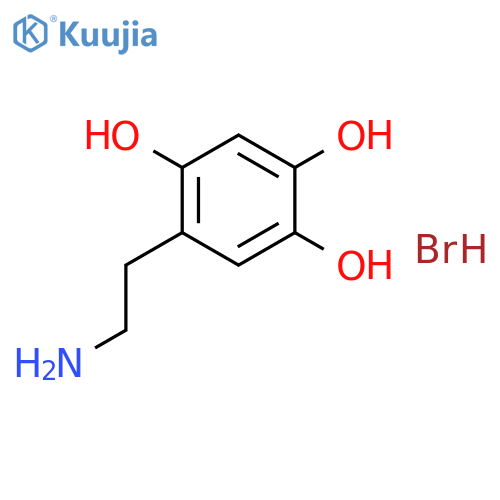 Oxidopamine hydrobromide structure