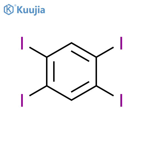 Benzene,1,2,4,5-tetraiodo- structure