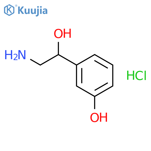 (R)-Norphenylephrine Hydrochloride Salt structure