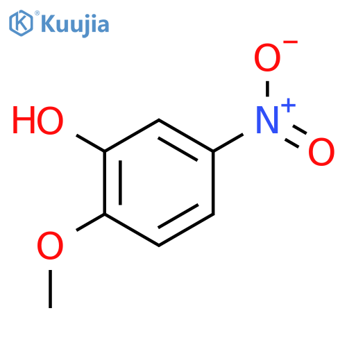 2-Methoxy-5-nitrophenol structure