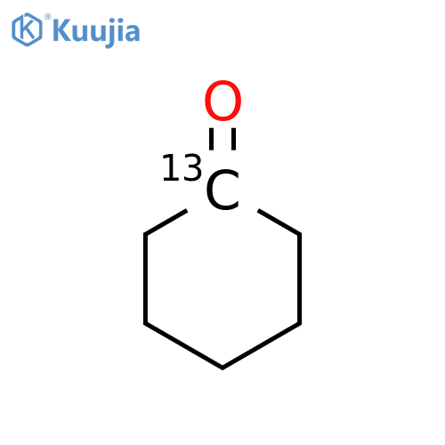 CYCLOHEXANONE-1-13C structure