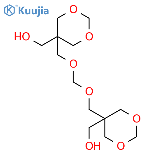 1,3-Dioxane-5-methanol, 5,5'-[methylenebis(oxymethylene)]bis- structure