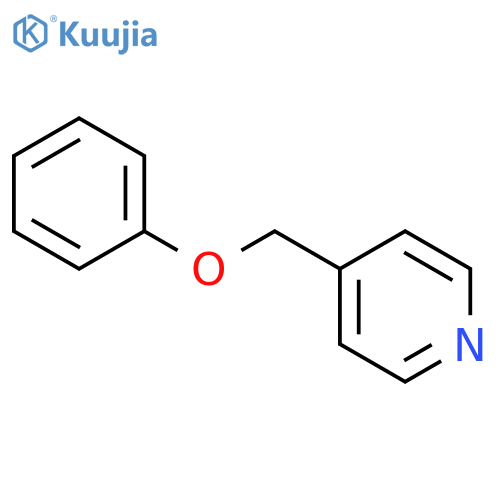 Pyridine, 4-(phenoxymethyl)- structure