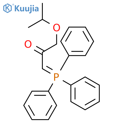 2-Propanone, 1-(1-methylethoxy)-3-(triphenylphosphoranylidene)- structure