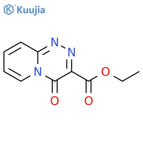 4H-Pyrido[2,1-c][1,2,4]triazine-3-carboxylic acid, 4-oxo-, ethyl ester structure