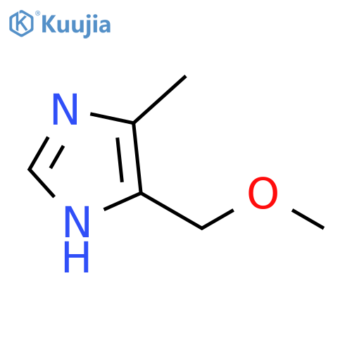 5-(methoxymethyl)-4-methyl-1H-Imidazole structure
