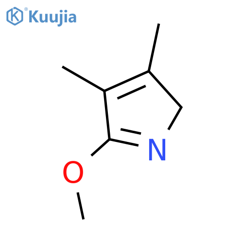 2H-Pyrrole, 5-methoxy-3,4-dimethyl- structure