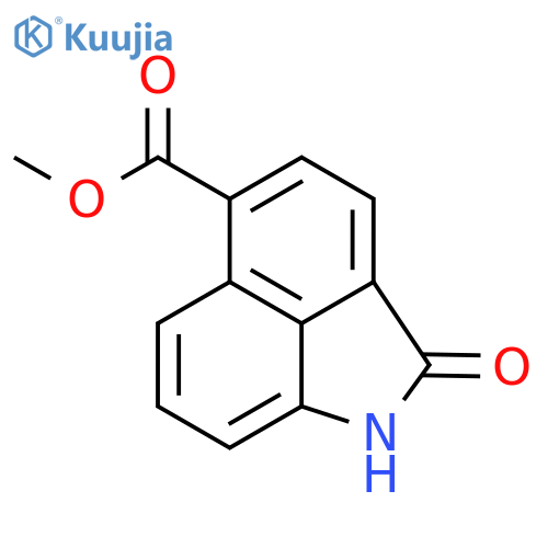BENZ[CD]INDOLE-5-CARBOXYLIC ACID, 1,2-DIHYDRO-2-OXO-, METHYL ESTER structure