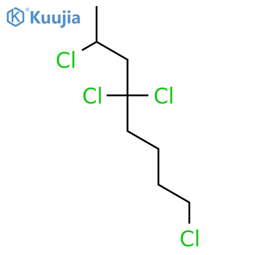 OCTANE, 1,5,5,7-TETRACHLORO- structure