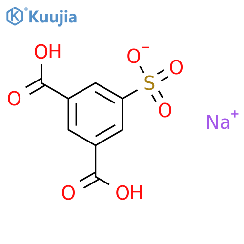 Sodium 3,5-Dicarboxybenzenesulfonate structure