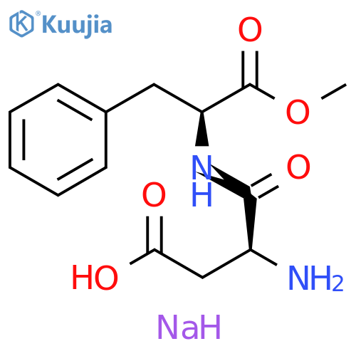 L-Phenylalanine, N-L-α-aspartyl-, 1-methyl ester, monosodium salt (9CI) structure