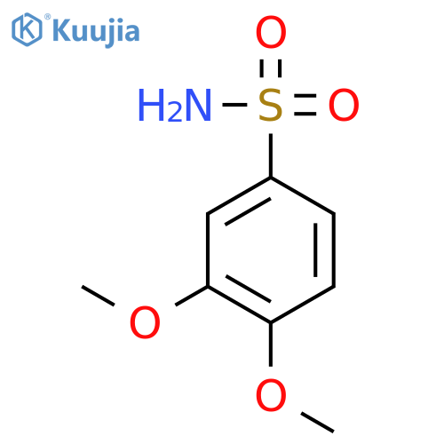 3,4-dimethoxybenzenesulfonamide structure