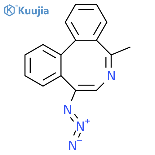 DIBENZ[C,E]AZOCINE, 8-AZIDO-5-METHYL- structure