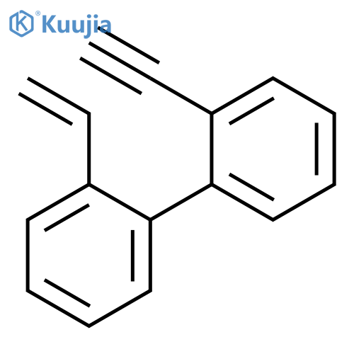 1,1'-BIPHENYL, 2-ETHENYL-2'-ETHYNYL- structure