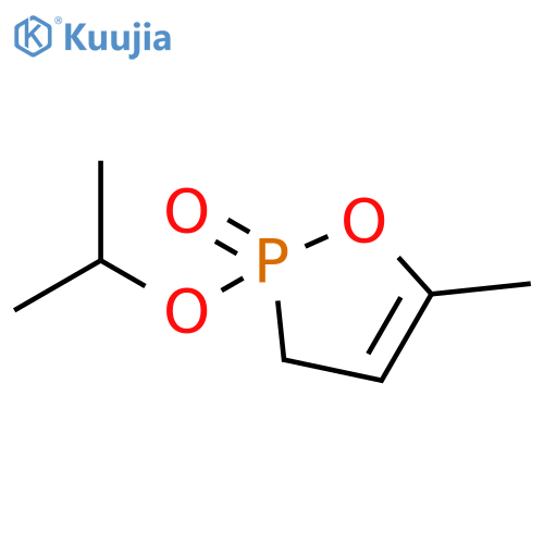 1,2-Oxaphosphole, 2,3-dihydro-5-methyl-2-(1-methylethoxy)-, 2-oxide structure