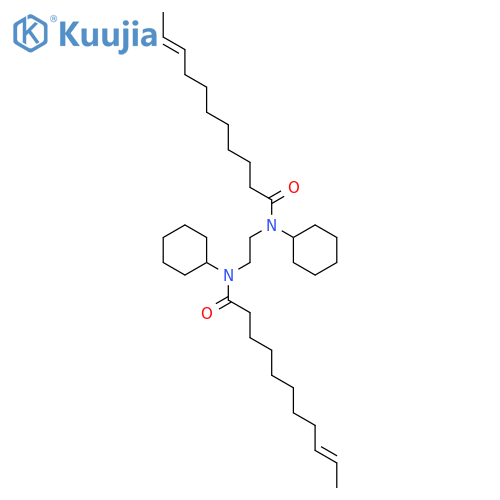 9-UNDECENAMIDE, N,N'-1,2-ETHANEDIYLBIS[N-CYCLOHEXYL- structure