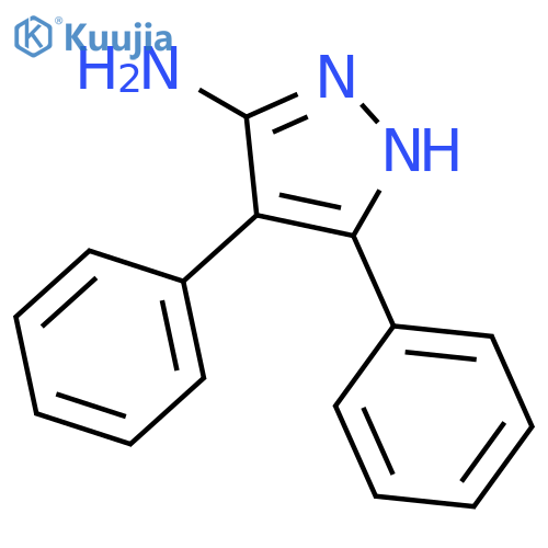 3,4-Diphenyl-1H-pyrazol-5-amine structure