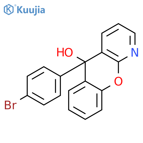 5H-[1]Benzopyrano[2,3-b]pyridin-5-ol, 5-(4-bromophenyl)- structure