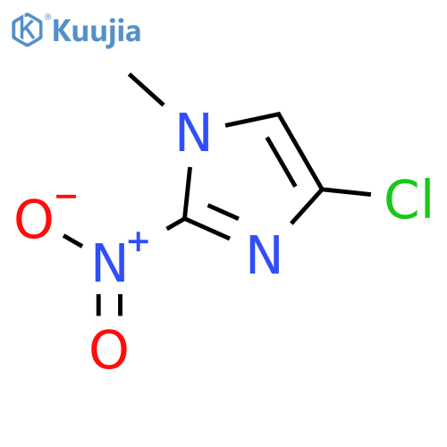 4-chloro-1-methyl-2-nitro-1H-Imidazole structure