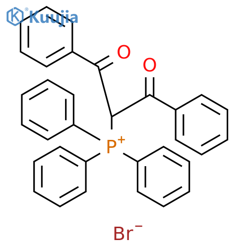 Phosphonium, (1-benzoyl-2-oxo-2-phenylethyl)triphenyl-, bromide structure