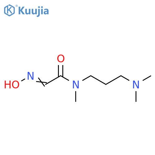 Acetamide, N-[3-(dimethylamino)propyl]-2-(hydroxyimino)-N-methyl- structure