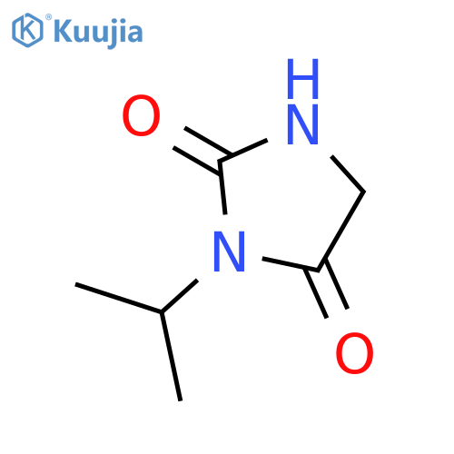 3-(propan-2-yl)imidazolidine-2,4-dione structure