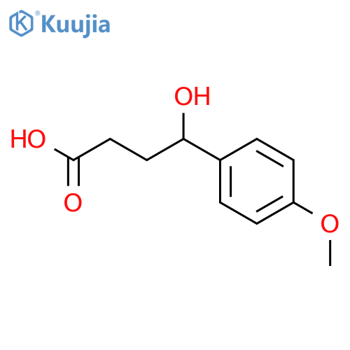 4-Hydroxy-4-(4-methoxy-phenyl)-butyric acid structure