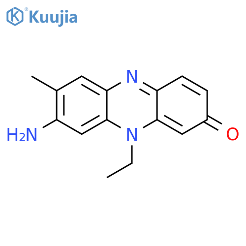 2(10H)-Phenazinone,8-amino-10-ethyl-7-methyl- structure