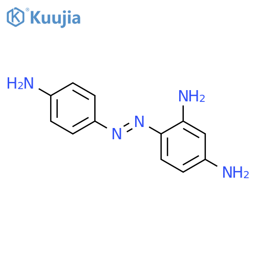1,3-Benzenediamine,4-[2-(4-aminophenyl)diazenyl]- structure