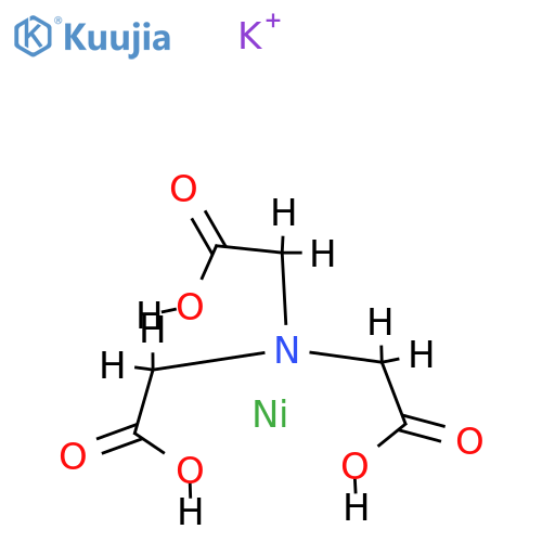 potassium [N,N-bis(carboxymethyl)glycinato(3-)-N,O,O',O'']nickelate(1-) structure