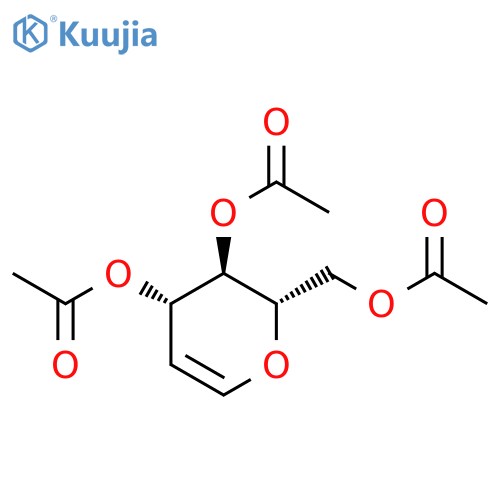 3,4,6-Tri-O-acetyl-L-glucal structure
