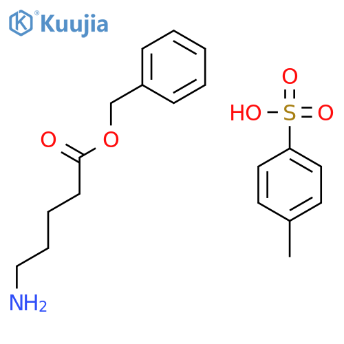 5-Aminopentanoic Acid Benzyl Ester Tosylate structure