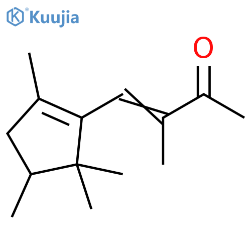 3-Buten-2-one, 3-methyl-4-(2,4,5,5-tetramethyl-1-cyclopenten-1-yl)- structure