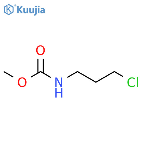 Carbamic acid,(3-chloropropyl)-, methyl ester (9CI) structure