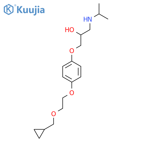 Cicloprolol structure