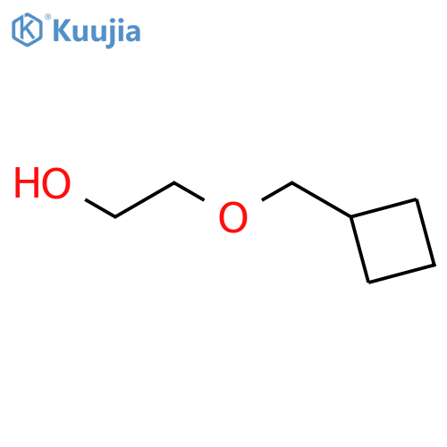 2-(cyclobutylmethoxy)ethan-1-ol structure