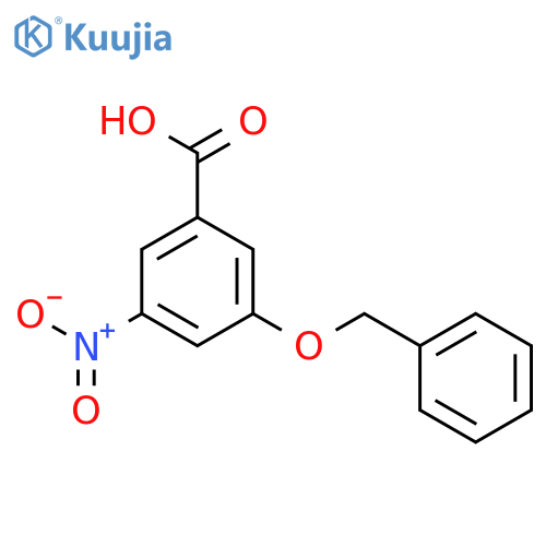 Benzoic acid, 3-nitro-5-(phenylmethoxy)- structure
