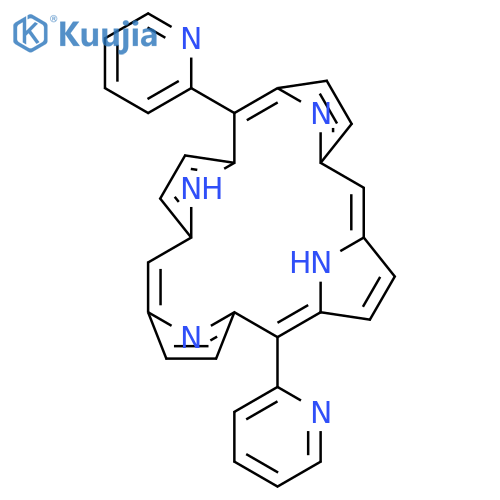 21H,23H-PORPHINE, 5,15-DI-2-PYRIDINYL- structure
