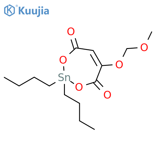 1,3,2-Dioxastannepin-4,7-dione, 2,2-dibutyl-5-(methoxymethoxy)- structure